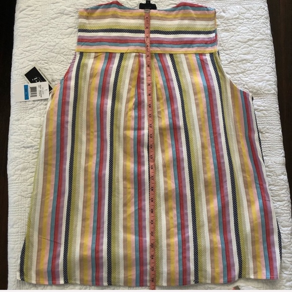 🆕ECI Striped Surplice Tank Top - Picture 8 of 8